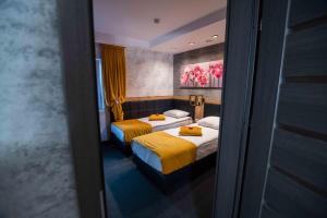 Apartments in Bukowina客房内的一张或多张床位