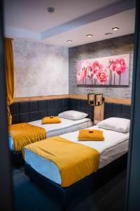 Apartments in Bukowina客房内的一张或多张床位