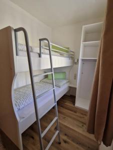 Katil dua tingkat atau katil-katil dua tingkat dalam bilik di Apartment Eva