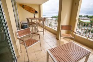 Balkón nebo terasa v ubytování Luxury Apartment with Ocean Views