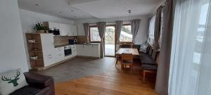 Kuchyň nebo kuchyňský kout v ubytování Ferienwohnung Widmann