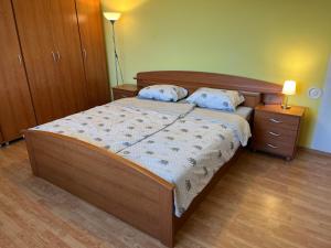 Postel nebo postele na pokoji v ubytování House in the Village - Stajnko