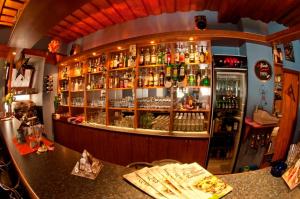 Lounge nebo bar v ubytování Hotel U Zlatého býka + 37 fotografií