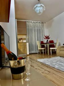 Posezení v ubytování Kyan Residence