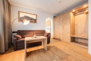 Posezení v ubytování Biohotel Leutascherhof