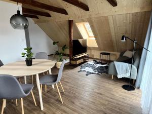 Posedenie v ubytovaní Sáňky Apartmány