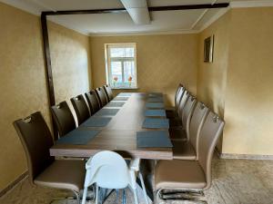 Posezení v ubytování Ferienhaus an der “Ilse”