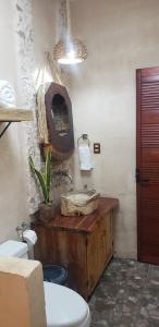 Koupelna v ubytování Casa los Jarochos + 37 fotografií