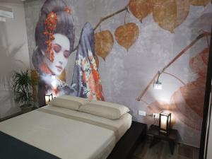 Postel nebo postele na pokoji v ubytování Villa Matilde Ravenna