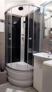 Kúpeľňa v ubytovaní APARTAMENT NAD STAWEM
