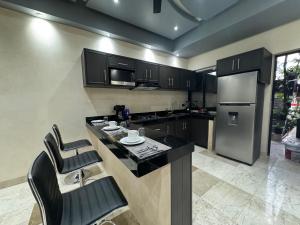 Η κουζίνα ή μικρή κουζίνα στο Kasa Nikte