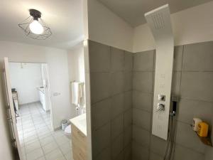 Kopalnica v nastanitvi Appartement T2 Chic - vue mer et montagne