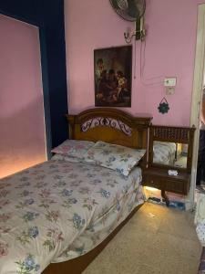 Кровать или кровати в номере Furnished apartment in Miami