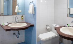Bilik mandi di Treebo Y Hotels Elite, Khandagiri