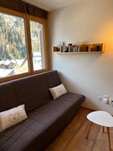 Istumisnurk majutusasutuses Studio Bellevue 1, ski lift 350m