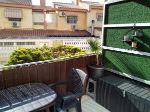 A balcony or terrace at Apartamento Gasparot