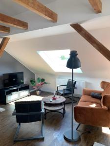 Posezení v ubytování Apartement Lujzi