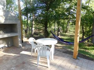 Un jardín fuera de La Casita del Bosque
