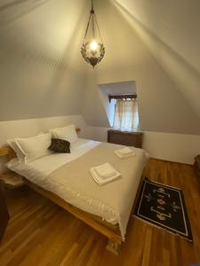 Postel nebo postele na pokoji v ubytování Apartament TISA - CĂTUN