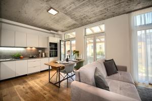 Køkken eller tekøkken på Residence Soukenicka