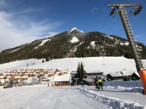 Chalet Triebenstein v zimě