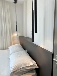 Cama o camas de una habitación en Frente Mar Apartamento Luxuoso na praia de Cabo Branco