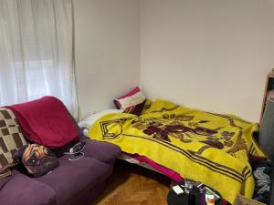 Un pat sau paturi într-o cameră la Vila Zoka