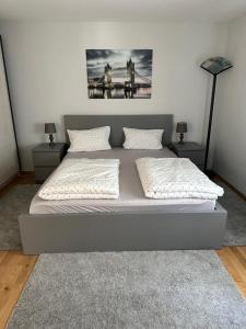 Posteľ alebo postele v izbe v ubytovaní Apartman PEPI