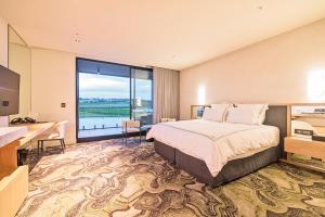Re’em Yarra Valley客房内的一张或多张床位