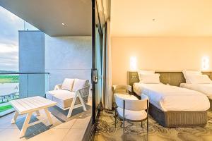 Re’em Yarra Valley客房内的一张或多张床位