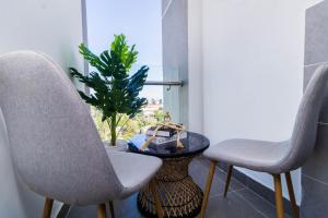 Χώρος καθιστικού στο Luxury 1bdrm with an extra room Valley heights Kilimani