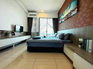 Postel nebo postele na pokoji v ubytování PD 4 Bedrooms Duplex - Full Seaview (Up to 16 Pax)