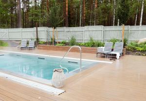 Bazén v ubytování Blommenhof Hotel nebo v jeho okolí