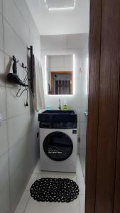 Ванная комната в Водопійна 25 CityRooms