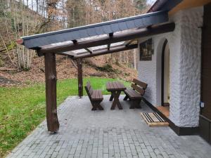 Zahrada ubytování Ferienhaus Probst