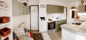 Kuchyň nebo kuchyňský kout v ubytování Big Garden House