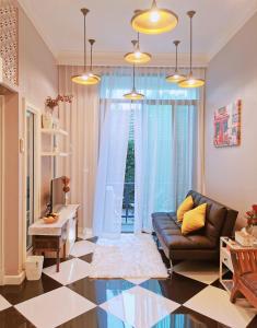 Istumisnurk majutusasutuses Spring loft condo