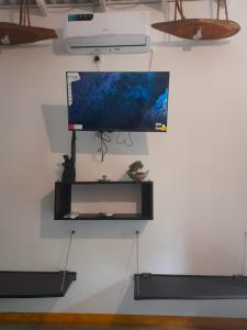 TV a/nebo společenská místnost v ubytování Villa Gady
