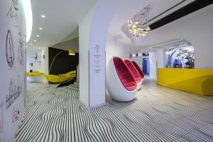 Posezení v ubytování Poli House by AFI Hotels