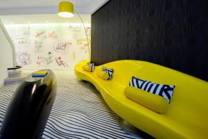 Posezení v ubytování Poli House by AFI Hotels