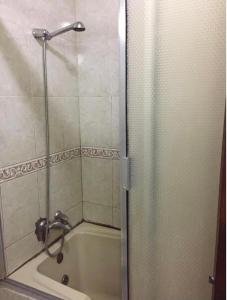 Koupelna v ubytování Cómoda Suite + piscina