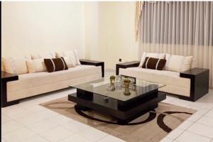 Posezení v ubytování Cómoda Suite + piscina