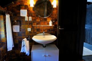 Kúpeľňa v ubytovaní Rustico Storelli
