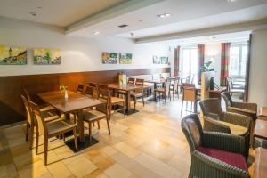 Posezení v ubytování Altstadthotel Grauer Wolf
