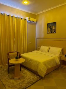 Cama o camas de una habitación en Rosa Hotels