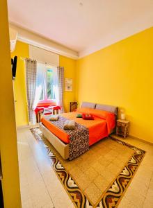 Ένα ή περισσότερα κρεβάτια σε δωμάτιο στο Antonioni's Apartment Trastevere