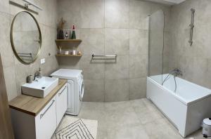 Kúpeľňa v ubytovaní Apartmán Sirius + 11 fotografií