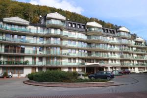 Budova, v ktorej sa apartmánový hotel nachádza