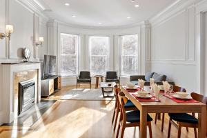 Posezení v ubytování Charlesgate Suites