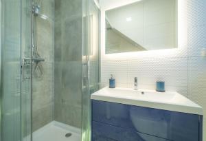 Kúpeľňa v ubytovaní MINIMAR Apartamenty Świeradów
